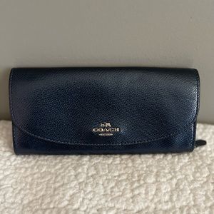 Coach Saffiano Leather Wallet